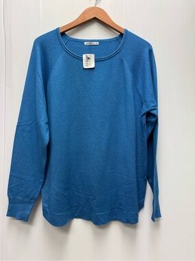 Staccato Blue Crewneck Long-Sleeve Sweater NWT